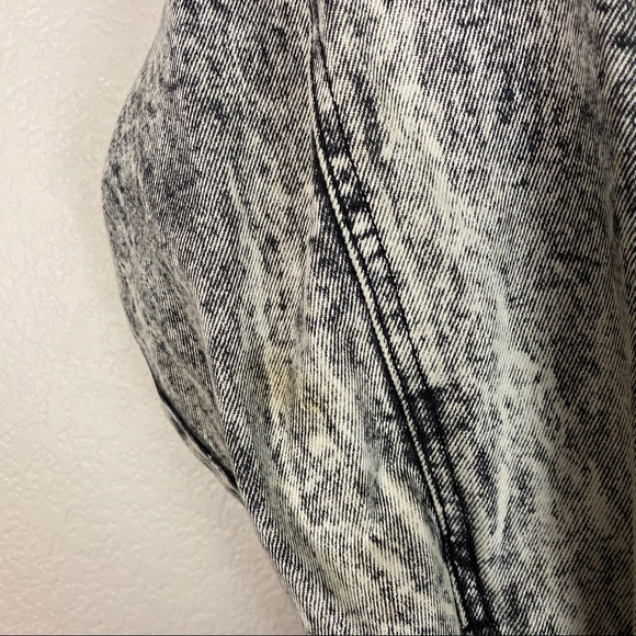 Paris Blues Vintage Denim Bleached Jacket Padded - Picture 3 of 8